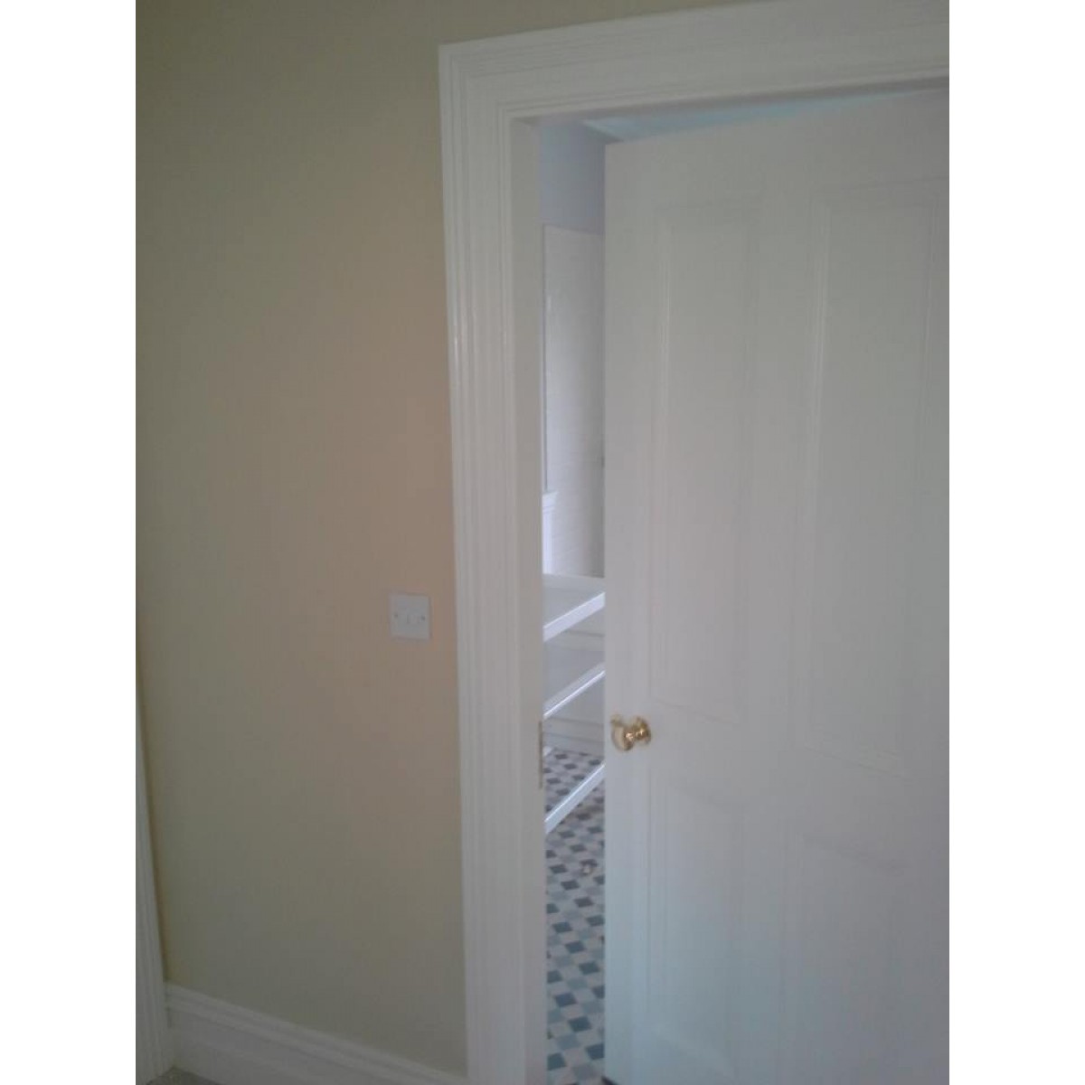 Seadec Cambridge White primed Door